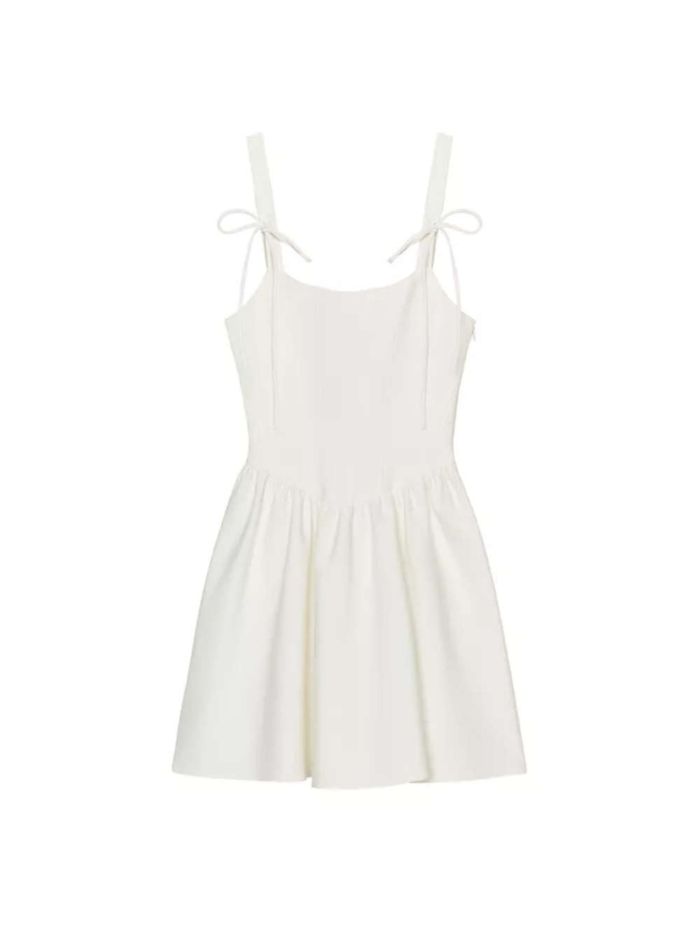 CORSET-STYLE VOLUMINOUS DRESS